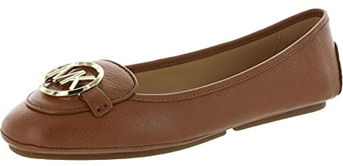 Michael Michael Kors Frauen Flache Sandalen Braun Groesse 6 US /37 EU