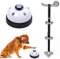 2 Pcs Dog Bells Toilet Training, Length Adjustable Loud Dog Puppy Potty Toilet House Training Bells, Pet Doorbells For Potty Toilet Training And Eating Communication Bells