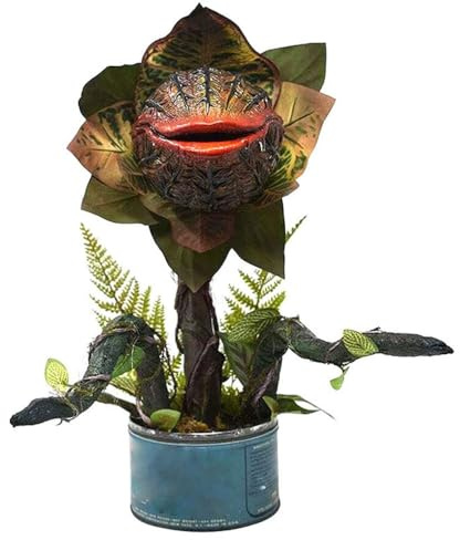 Bpetga Resin Chomper Horror Decorative Figurine Ornament of Carnivorous Plant for Home Garden or Patio Decoration