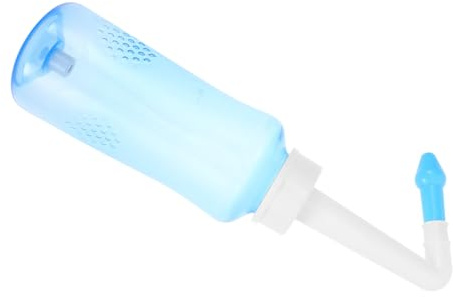 Healeved Flacon de Rinçage Nasal Souple 300ml en Pp pour Adultes et Garçon et Filles, Nettoyeur de Sinus Nettoyage Nasal Complet et Confortable