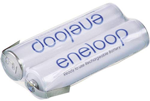 Panasonic eneloop Reihe F1x2 Akkupack 2X Micro (AAA) Z-Lötfahne NiMH 2.4 V 750 mAh