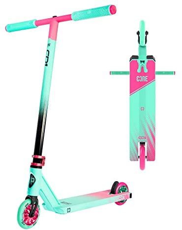 CORE CD1 Trottinette Stunt pour enfants, enfants de 8 à 12 ans, trottinette professionnelle pour adolescents et enfants, Freestyle, Skatepark, parfaite pour les débutants, garçons et filles (CD1,