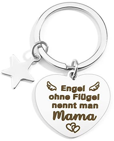 Muttertagsgeschenke Engel für Mama Muttertag Schlüsselanhänger Geschenke für Mütter Geburtstagsgeschenk Ostergeschenk Valentinstag Weihnachts Geschenke für Mama Danke Mama Geschenk von Tochter Sohn