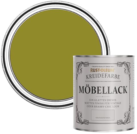 Rust-Oleum Green Upcycled Furniture Paint in Chalky Finish - Pickled Olive 750ml