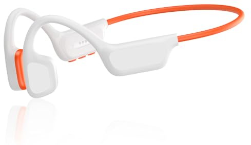 ZOVIMAX Militari Cuffie Conduzione Ossea, Bluetooth 6.0, IP68 Nuoto Impermeabili Sport-Cuffie Con Lettore MP3 da 32GB, 12Ore Anti-vento Open Ear Sportive Auricolari per Subacquee/Surf/Corsa/Ciclismo