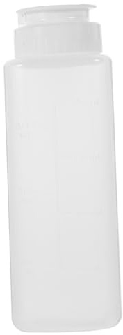 Parliky Botella Exprimible Reutilizable con Transparente Dispensador Antigoteo para Aceite y Vinagre Envase Condimentos Cocina Control Preciso y Diseño Prueba de Fugas