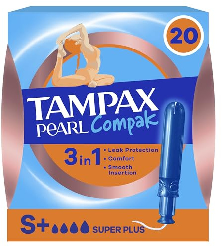 Tampax Compak Pearl Plus 3x20