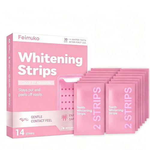 Strisce Sbiancanti Denti, Professional Teeth Whitening Strips, Per Lo Sbiancamento E La Pulizia Dei Denti