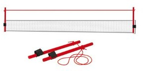 Visiodirect sur-Filet de Tennis de Table composé de 2 poteaux et d'un élastique