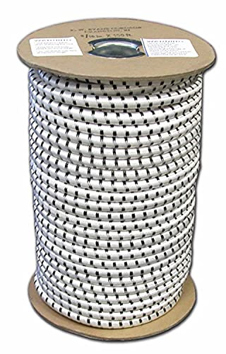 T.W Evans Cordage SC-308-100 3/8-Inch by 100-Feet Elastic Bungee Shock Cord