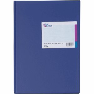 K+E Geschäftsbuch A4 Plastikeinband liniert 96 Blatt