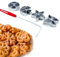 Traditionelle Teigform - Hworost, Waffeleisen, Waffelbäckerei Spreewaldschleifen Set 4 Stück (2cm)
