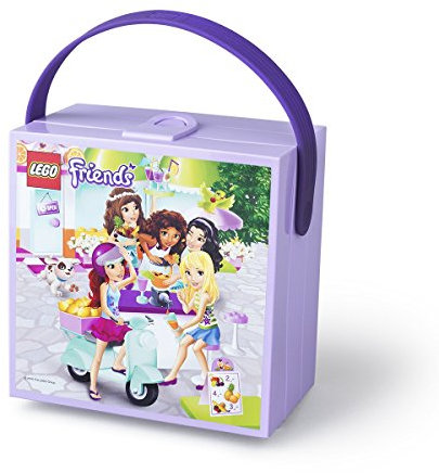 LEGO 40511732 Lunchbox with Handle, Plastic, Lavender (Friends)
