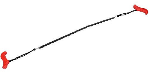 Alomejor Sierra de Alambre Sierra de Emergencia Salvaje Cadena de Sierra Sierra de Cadena Sierra de árbol para jardinería Camping Corte