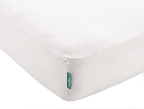 Spannbettlaken »Berlin« Bettlaken BxL+H 120x200+30 cm Weiß Microsatin Hautfreundlich für Boxpringbetten Matratzen bis 30 cm Höhe, 202092