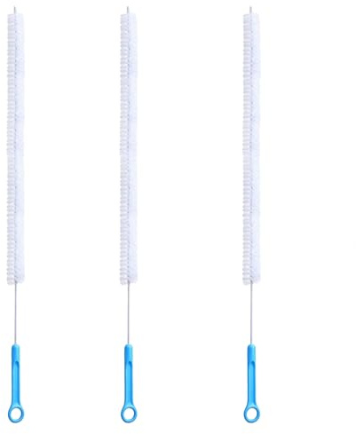 3 Stück Abflussbürste, Abflussreiniger Bürste, 71 cm Ablaufrohr Reinigungsbürste Schlauchbürste Abflussreiniger Bürste Lang Flexibel Rohrbürste für Küche Sink Badezimmer
