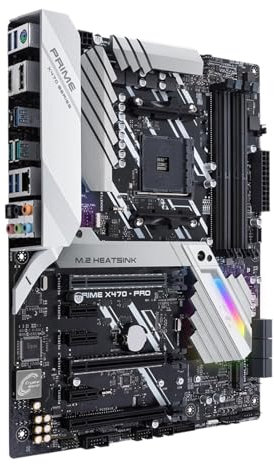 Computer Motherboards Fit For ASUS PRIME X470 PRO Motherboard With AMD X470 Chip Socket AM4 For AMD Ryzen/7th Gen A-Series 4×DDR4 PCI-E 3.0 2 X M.2 ATX
