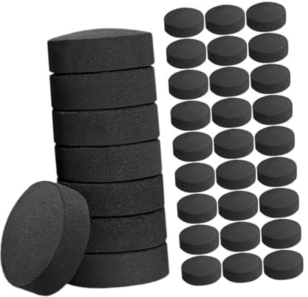 Toyvian 70piezas Asar Parrilla Vegetal para Chimenea y Barbacoa Pastillas De Vegetal para Cocinar y Hervir Agua para Camping y Doméstico