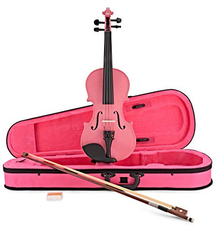 Student 1/2 Violin, Pink, by Gear4music