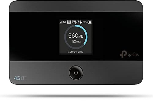 TP-LINK M7350 - Router 4G LTE para móvil (Banda Dual 2.4 GHz ó 5 GHz, soporta hasta 10 Dispositivos simultáneamente)(Versión Antigua)