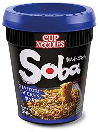 Noodles Nissin Soba yakitori cup