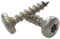 Panhead Schrauben Edelstahl 5x16 mm - 100 St. Vollgewinde Holzschrauben Torx A2