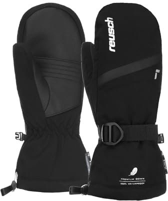 Reusch Kito R-TEX® XT Junior Mitten, Größe:5.5, Farbe:Black/Silver