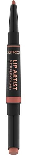 Catrice Lip Artist Matte Lipstick & Liner, Lippenkonturstift, Nr. 010, Nude, hochpigmentiert, farbintensiv, matt, vegan, ohne Parfüm, ölfrei, ohne Alkohol, 1er Pack (1.74g)