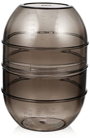 Veemoon Taza para Teñir Cabello con Doble Escala Cuenco Medidor para Tintes y Cremas Herramienta para Coloración Precisa Salones y Doméstico