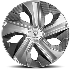 TAPACUBOS Momo Blade Mate Plata Y ANTICORROSIVO 15-4 Piezas