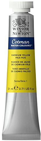 Winsor & Newton Cotman 21ml Water Colour Tube - Cadmium Yellow Pale Hue