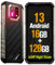 Ulefone Armor 22 (128GB) Móvil Resistente Android 13, 16GB+TF-512GB Smartphone Resistente, 6600mAh/33W, 6.58 FHD+ 120Hz 64MP+64MP Visión Nocturna 4G Dual SIM/NFC/IP68 Movil Resistente