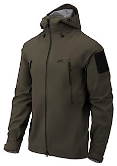 Helikon-Tex SQUALL Hardshell Chaqueta TorrentStretch, Taiga Verde, XXX-Large