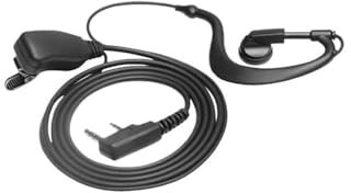 AXTGBHL Walkie Talkie Headset G Shape Earbud K-Plug PTT Mic hörlurar Passar for skinka Radio Retevis Passar for Kenwood Passar for Baofeng UV5R BF888S(5PCS)