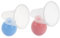 OFFIGAM 2 Sets Manual Breast Pump Suction Device for Breastfeeding Compact and Safe Milk Extraction Tool Reflux Design Easy to Clean and Store Durable Craftsmanship