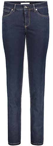 Mac - Damen 5-Pocket Jeans, Melanie (5040), Größe:W42, Länge:L34, Farbe:Dark Rinsewash (D801)