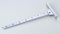 Haken Klapphaken Kleiderlüfter Aluminium silber Länge 310mm