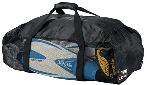 Seac Equipage Net, Faltbarer und Ultra-Leichter Netzbeutel für Unterwasserausrüstung, 70x45x30 cm