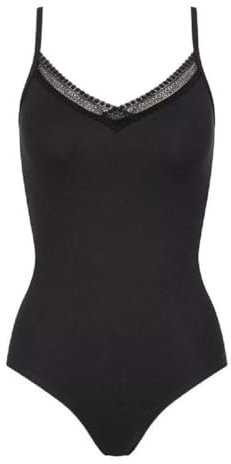 sloggi Damen GO Ribbed Body, Black, L