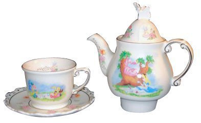 Alice in Wonderland - Tea for One Pot Cup & Saucer