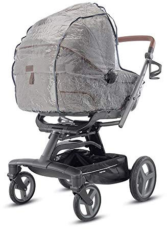 Inglesina A096KB000 - Protector De Lluvia Para Cochecito, Compatible Con Quad/Trilogy/Aptica