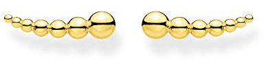 Thomas Sabo Ohrringe Ear climber Kugeln gold vergoldetes Silber H2156-413-39