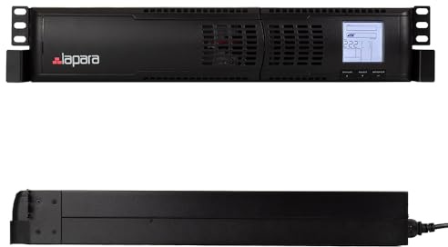 Lapara LA-ITR-3000-LCD-V0.9 Sistema de Alimentación Ininterrumpida SAI 3000VA 2700W LCD Interactivo Sinusoidal Rack