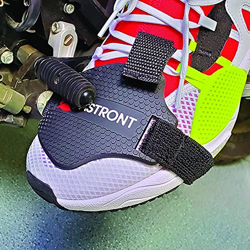 Astront Protège-chaussures moto en caoutchouc silicone de qualité supérieure couvre-chaussures moto protection levier de changement de carpe pédaline accessoires pour motocyclistes