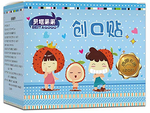 120 Pezzi Fumetto Bendaggi Adesivi, Ferite Intonaco Di Primo Soccorso Emostasi Band Aid Adesivi Per Bambini