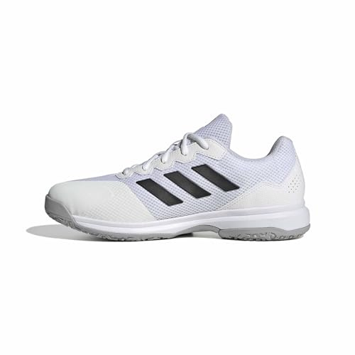 adidas Herren GameCourt 2.0 Omnicourt Shoes, FTWR White/core Black/Grey Two, 43 1/3 EU