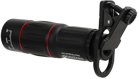 Teleobiettivo 28x per fotocamera cellulare, kit con oculare e obiettivo, doppio sistema di regolazione, grandangolo da 198 gradi, per fotografia all'aperto
