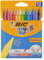 BIC Kids Wachsmalkreide Plastidecor, rund, Etui 12 Stück, 12-farbig sortiert