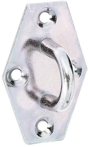 Alberts 316471 Anneau sur platine | passivé | 60 x 41 mm