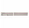 Serrure triple Art. 631 avec demi-tour. Pompe-cylindre Ø 30 mm avec longueur extérieure 50 mm, ouverture intérieure avec bouton, course loquets 40 mm, course tiges 17 mm, pompe unique extérieure.